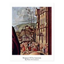Massacre Of The Innocents By Piero Di Lorenzo Post Cards