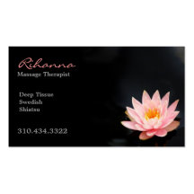 Massage 101 business cards