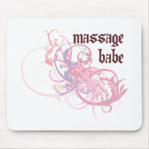 Massage Babe Mouse Pad