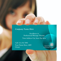 Massage Business Cards
