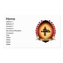 Massage Mandorla Business Card Template