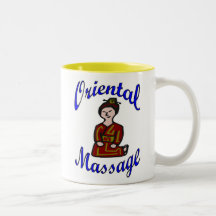 Massage oriental mugs