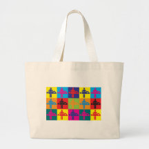 Massage Pop Art Tote Bags
