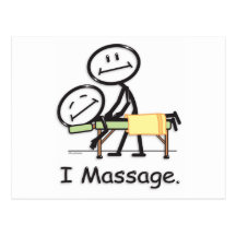 Massage Postcard