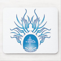 Massage Skull Mouse Mat