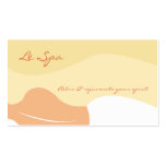MASSAGE SPA RELAX BUSINESS CARDS