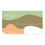 MASSAGE SPA RELAX BUSINESS CARDS