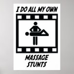 Massage Stunts Poster