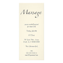 Massage Text Personalized Announcements