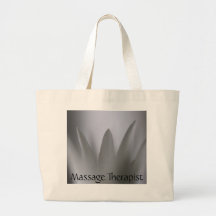 Massage Therapist B&W Bag