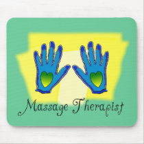 Massage Therapist Gifts mousepads