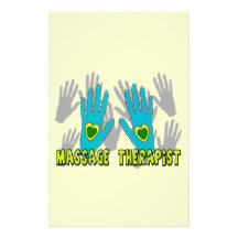 Massage Therapist Gifts Personalized Stationery