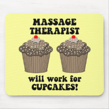 massage therapist mouse pad