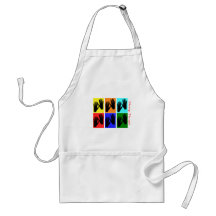 Massage Therapist Pop Art Gifts Apron