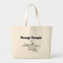 Massage Therapist Stick Person Bag