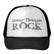 Massage Therapists Rock Trucker Hat