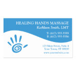 Massage Therapy Business Cards