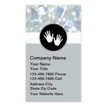 Massage Therapy Business Cards