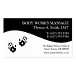 Massage Therapy Business Cards