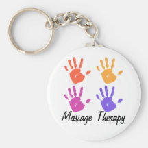 Massage Therapy keychain