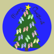 Massage Therapy MERRY CHRISTMAS Gifts stickers