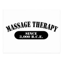Massage Therapy Since 3,000 B.C.E. Post Cards