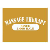Massage Therapy Since 3,000 B.C.E. Postcards