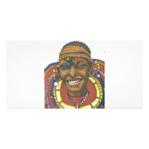Massai Picture Card