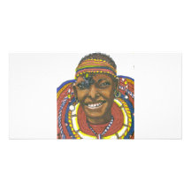 Massai Picture Card