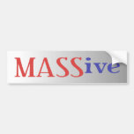 MASSive - Scott Brown MASS Senator Bumper Stickers