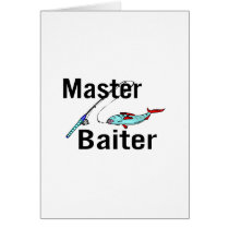 Master Baiter Greeting Cards
