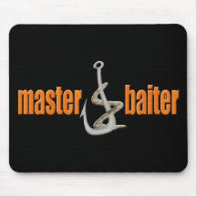 Master Baiter Fishing T-shirts Gifts Mouse Pads