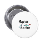 Master Baiter Pinback Buttons
