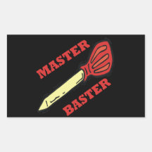 Master Baster Rectangular Sticker