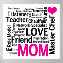 Master Chef Mom - Multitasking Do-it-All Mother Posters