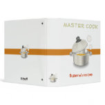MASTER COOK - binder with your name