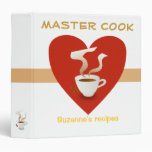 MASTER COOK - binder with your name