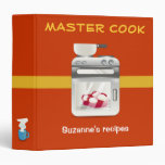 MASTER COOK - binder with your name