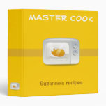MASTER COOK - binder with your name