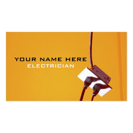 Master Electricians Business Card
