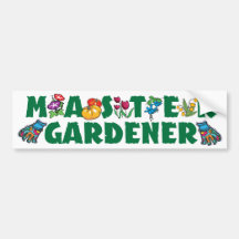 Master Gardener Bumper Sticker
