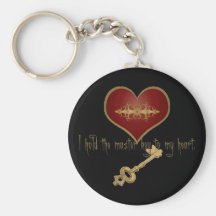 Master Key 2 My Heart Keychain