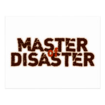 Master of Disaster Postkarten