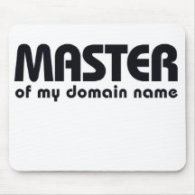 Master of my Domain Name Mousepad