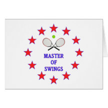 Master of Swings Tennis Cards