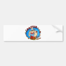 Master of the Grill Bumper Sticker