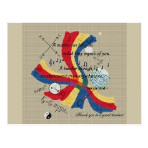 MASTER TEACHER Teacher Tribute Design Post Cards