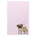 Mastiff / Bullmastiff Love stationery