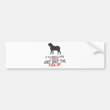 Mastiff Bumper Sticker