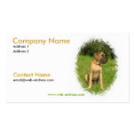 Mastiff Business Card business cards